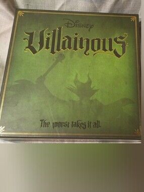 Disney Villainous Board Game Green with Gold Accents